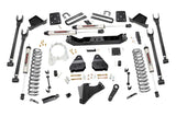 Fits Ford F-250/F-350 SD (17-22) 6" Lift Kit; 4-Link; No OVLD; V2; 52670
