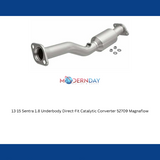MagnaFlow direct-fit catalytic converter for 2013-2017 Nissan Sentra 1.8 inch inlet/outlet stainless steel CARB compliant 52709