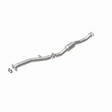 MagnaFlow direct-fit catalytic converter fits 2010-2012 Subaru Outback and Subaru Legacy, this and 2010-2012 Outback 2.5L stainless steel CARB compliant 52726