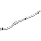 MagnaFlow direct-fit catalytic converter fits 2010-2012 Subaru Outback and Subaru Legacy, this and 2010-2012 Outback 2.5L stainless steel CARB compliant 52726