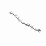 MagnaFlow direct-fit catalytic converter fits 2010-2012 Subaru Outback and Subaru Legacy, this and 2010-2012 Outback 2.5L stainless steel CARB compliant 52726