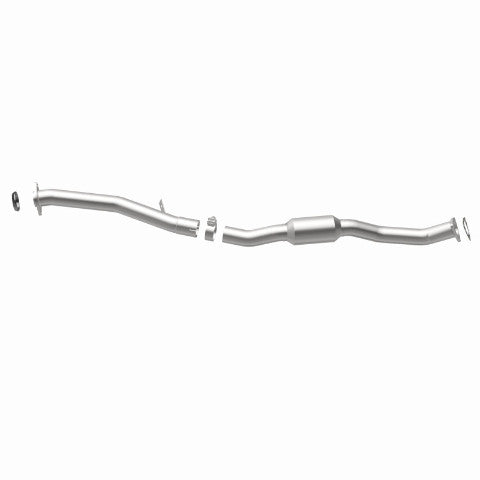 MagnaFlow direct-fit catalytic converter fits 2010-2012 Subaru Outback and Subaru Legacy, this and 2010-2012 Outback 2.5L stainless steel CARB compliant 52726