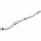 MagnaFlow direct-fit catalytic converter fits 2010-2012 Subaru Outback and Subaru Legacy, this and 2010-2012 Outback 2.5L stainless steel CARB compliant 52726