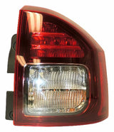 Jeep Plastic Red tail light assembly - 5272908AB black