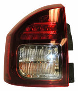 Jeep Plastic Red tail light assembly - 5272909AB black