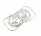 Mr. Gasket chrome master cylinder cover steel 5273