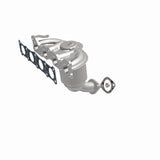 MagnaFlow direct-fit catalytic converter fits 2011-2013 Kia Sorento and 2010-2012 Hyundai Santa Fe, this and 2011-2013 Sorento 2.4L stainless steel CARB compliant 52774