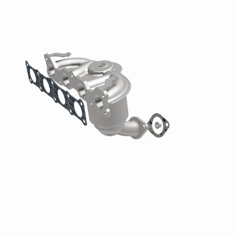 MagnaFlow direct-fit catalytic converter fits 2011-2013 Kia Sorento and 2010-2012 Hyundai Santa Fe, this and 2011-2013 Sorento 2.4L stainless steel CARB compliant 52774