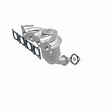 MagnaFlow direct-fit catalytic converter fits 2011-2013 Kia Sorento and 2010-2012 Hyundai Santa Fe, this and 2011-2013 Sorento 2.4L stainless steel CARB compliant 52774