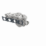 MagnaFlow direct-fit catalytic converter fits 2011-2013 Kia Sorento and 2010-2012 Hyundai Santa Fe, this and 2011-2013 Sorento 2.4L stainless steel CARB compliant 52774