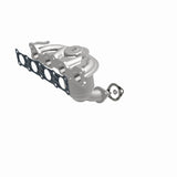 MagnaFlow direct-fit catalytic converter fits 2011-2013 Kia Sorento and 2010-2012 Hyundai Santa Fe, this and 2011-2013 Sorento 2.4L stainless steel CARB compliant 52774