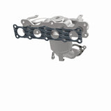 MagnaFlow direct-fit catalytic converter for 2013-2016 Hyundai Santa Fe 2.4L stainless steel CARB compliant 52775