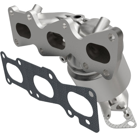 MagnaFlow direct-fit catalytic converter fits 2015-2016 Kia Sedona, 2012-2017 Hyundai Azera, and more, this and 2012-2014 Azera 3.3L stainless steel CARB compliant 52780