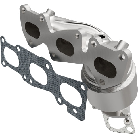 MagnaFlow direct-fit catalytic converter fits 2015-2021 Kia Sedona, 2014-2019 Kia Cadenza, and more, this and 2012-2014 Azera 3.3L stainless steel CARB compliant OBDII 52781