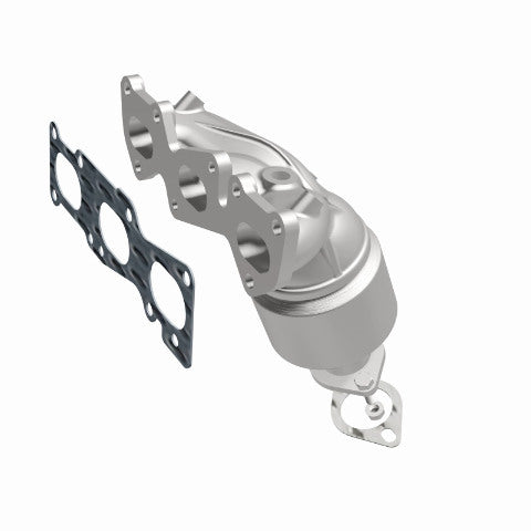 MagnaFlow direct-fit catalytic converter fits 2015-2021 Kia Sedona, 2014-2019 Kia Cadenza, and more, this and 2012-2014 Azera 3.3L stainless steel CARB compliant OBDII 52781