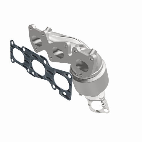 MagnaFlow direct-fit catalytic converter fits 2015-2021 Kia Sedona, 2014-2019 Kia Cadenza, and more, this and 2012-2014 Azera 3.3L stainless steel CARB compliant OBDII 52781