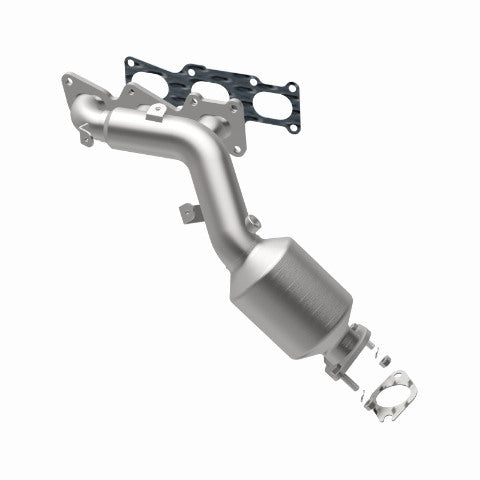 MagnaFlow direct-fit catalytic converter fits 2011-2014 Hyundai Genesis and 2016 Kia K900, this and 2011-2014 Genesis 3.8L stainless steel CARB compliant 52784