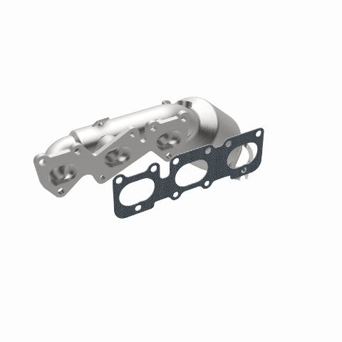 MagnaFlow direct-fit catalytic converter fits 2011-2014 Hyundai Genesis and 2016-2017 Kia K900, this and 2011-2014 Genesis 3.8L stainless steel CARB compliant OBDII 52785