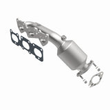 MagnaFlow direct-fit catalytic converter fits 2011-2014 Hyundai Genesis and 2016-2017 Kia K900, this and 2011-2014 Genesis 3.8L stainless steel CARB compliant OBDII 52785