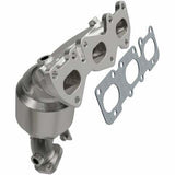 MagnaFlow direct-fit catalytic converter for 2020-2023 Hyundai Santa Fe 3.3L stainless steel CARB compliant OBDII 52787