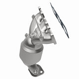 MagnaFlow direct-fit catalytic converter for 2020-2023 Hyundai Santa Fe 3.3L stainless steel CARB compliant OBDII 52787