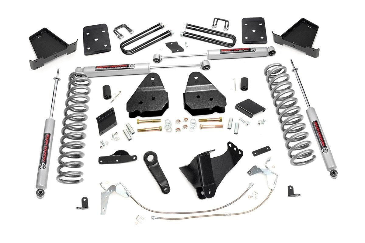 2015-2016 Ford F-250 Super Duty 6 Inch Lift Kit - Gas - OVLD - Ford F-250 Super Duty 4WD (2015-2016) - 549.2
