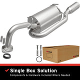 Fits 2008-2014 Scion xD 1.8L Direct-Fit Replacement Exhaust System stainless steel