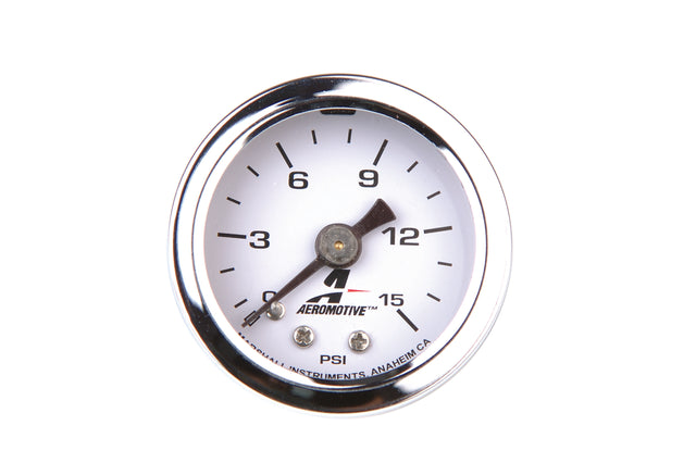 Aeromotive fuel pressure gauge 15 PSI 15632
