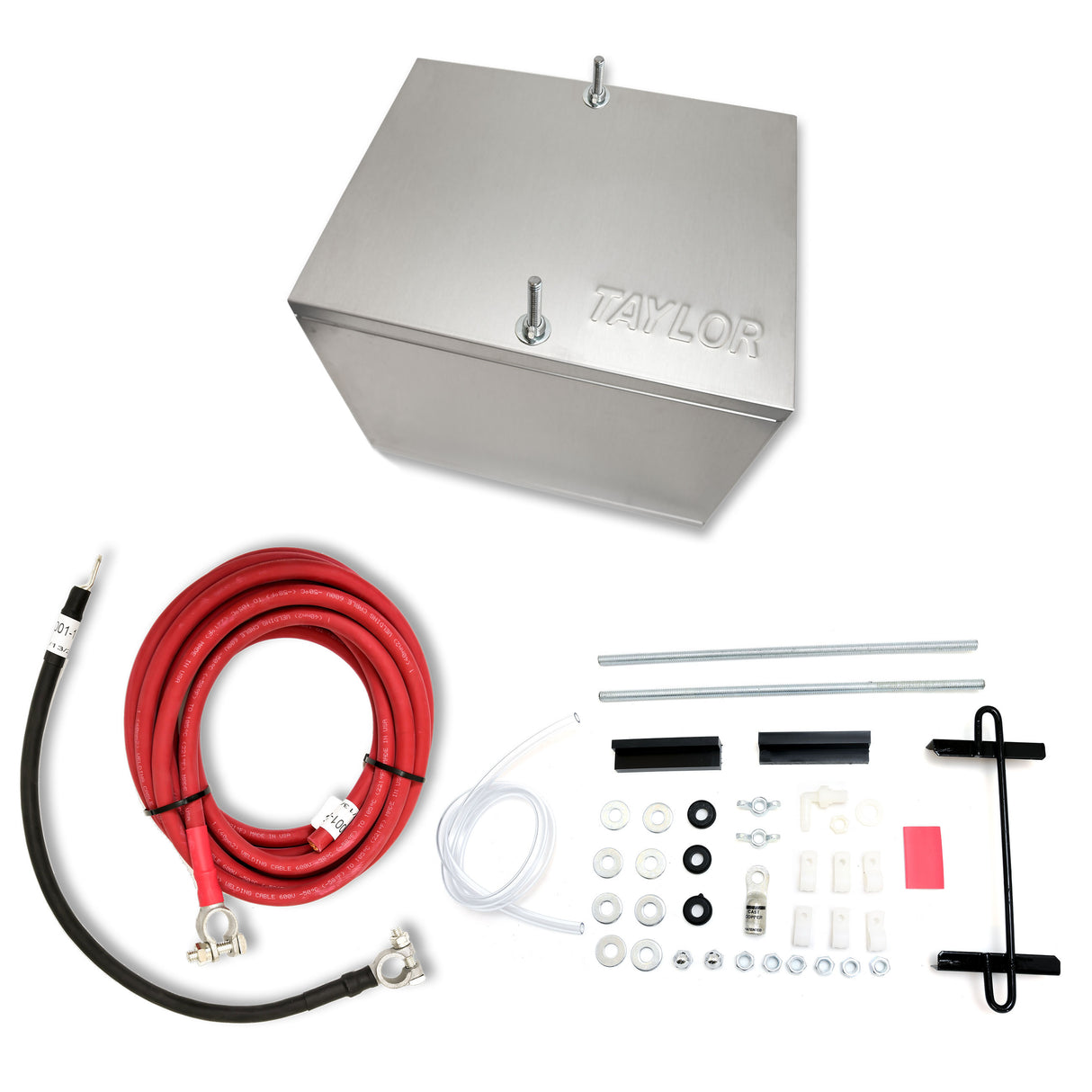 Battery Box 1 AWG (7.3 mm) 11.25 IN 16 20 9.5 IN .040 IN Aluminum Natural 48203