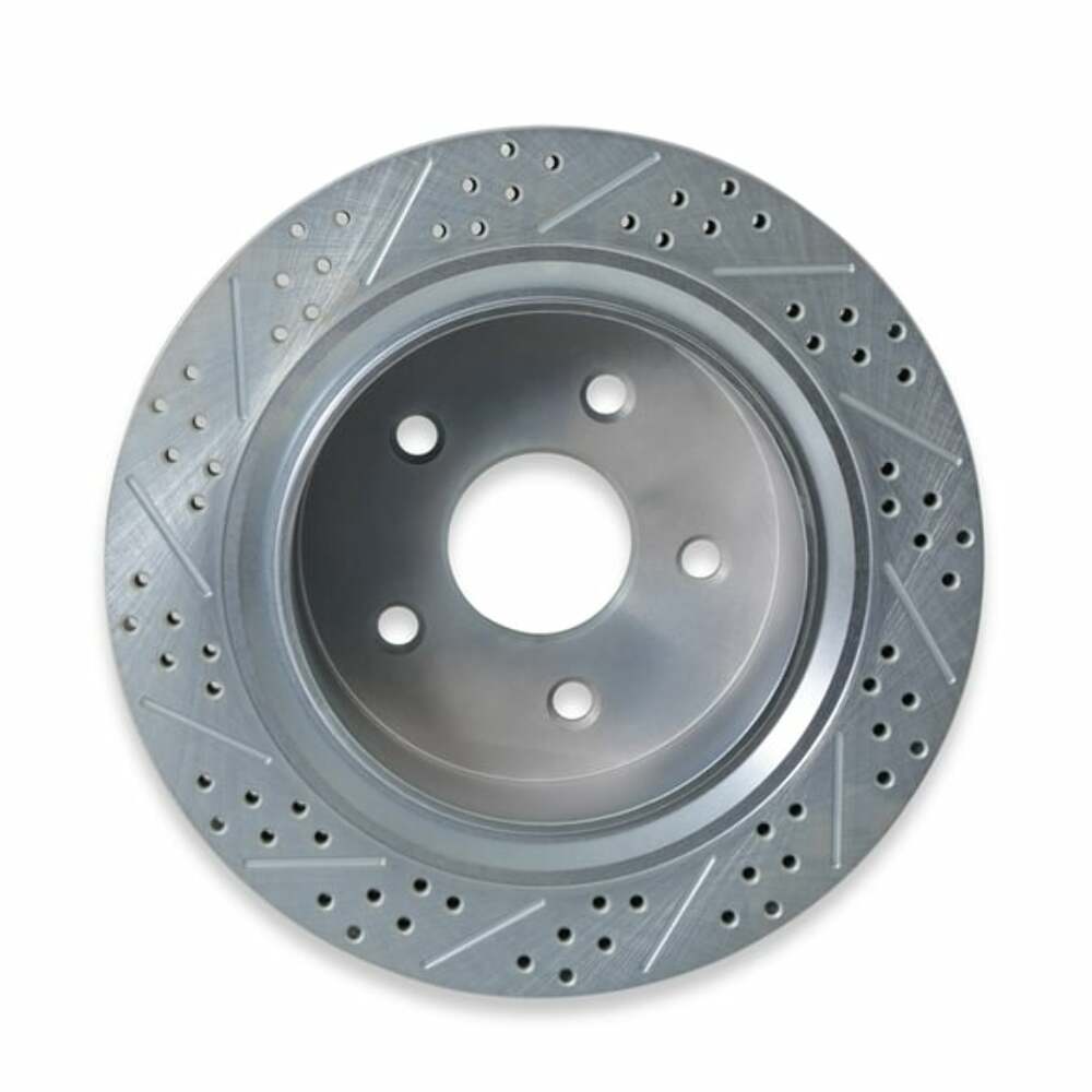 Fits 02-22 Ram Dodge 1500 Sport Rotors- Rear 53006-020 drilled and slotted