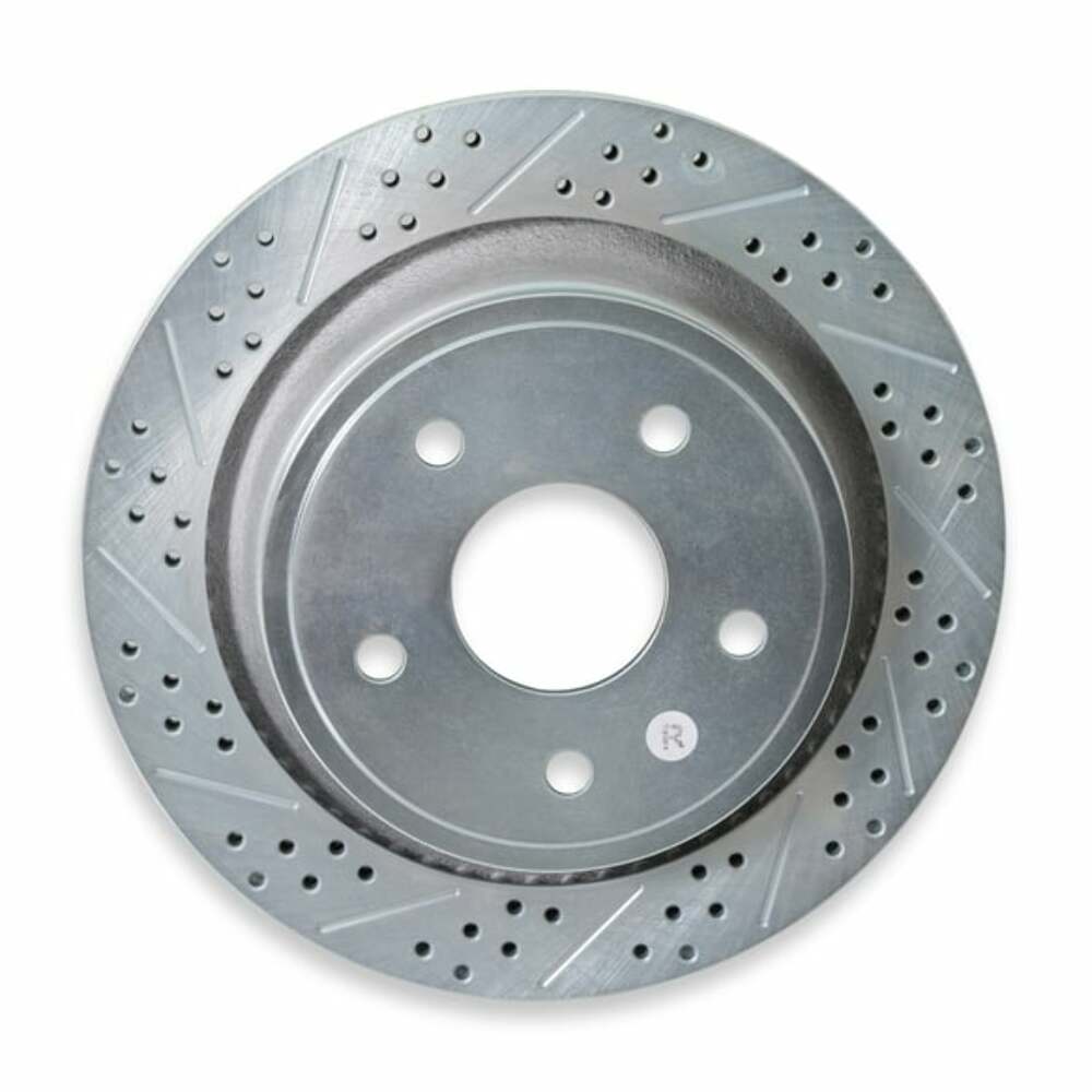 Fits 02-22 Ram Dodge 1500 Sport Rotors- Rear 53006-020 drilled and slotted
