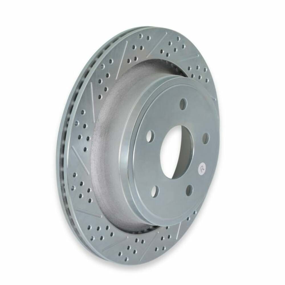 Fits 02-22 Ram Dodge 1500 Sport Rotors- Rear 53006-020 drilled and slotted