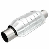 MagnaFlow universal catalytic converter 2.5 inch inlet/outlet stainless steel Federal EPA compliant OBDII 53006