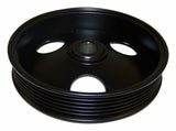 Crown Automotive - Metal Black Power Steering Pump Pulley - 53010085