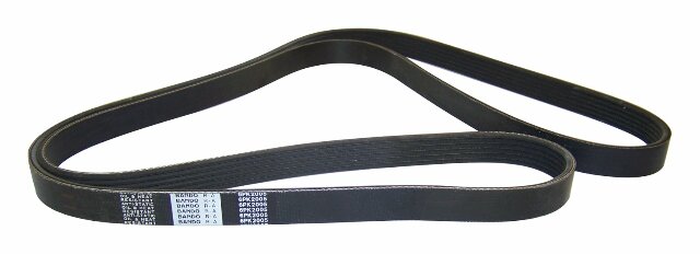 Jeep Rubber Black Accessory Drive Belt - 53010257