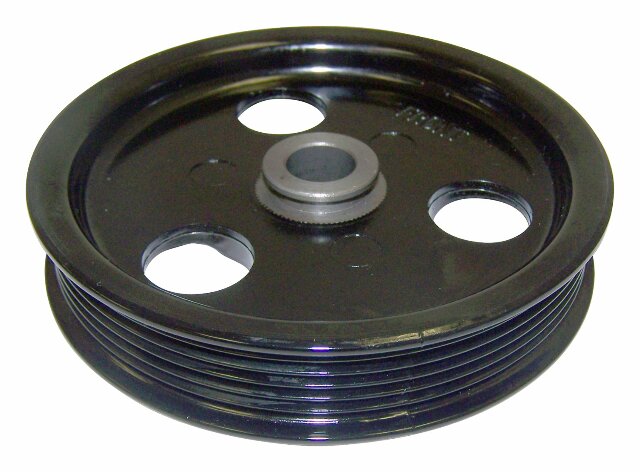 Vintage - Metal Black Power Steering Pump Pulley - 53010258AB steel