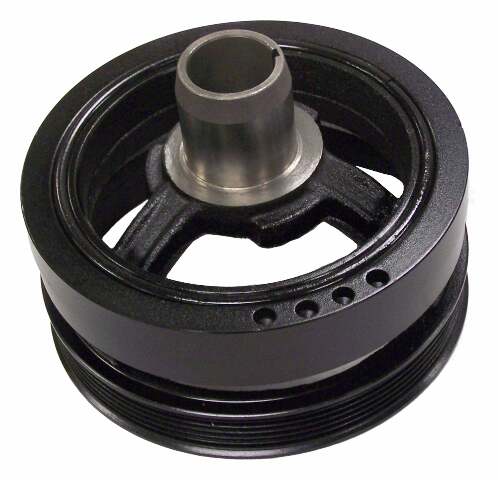 Jeep Metal Black Harmonic Balancer - 53020689AB