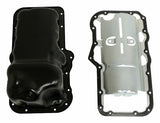 Jeep Steel Black Engine Oil Pan Kit - 53021779K