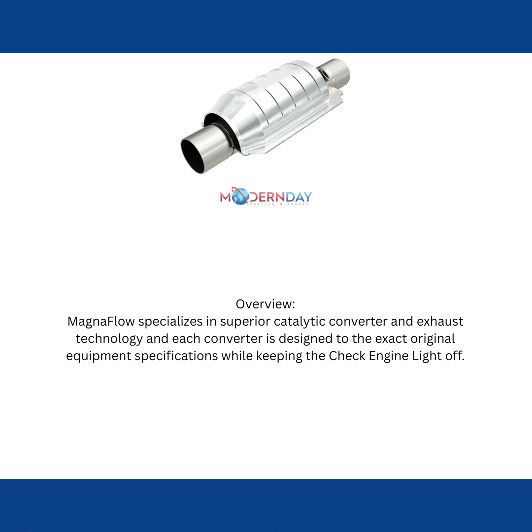 Universal Catalytic Converter 1.75 Single O2 Boss 53033 Magnaflow