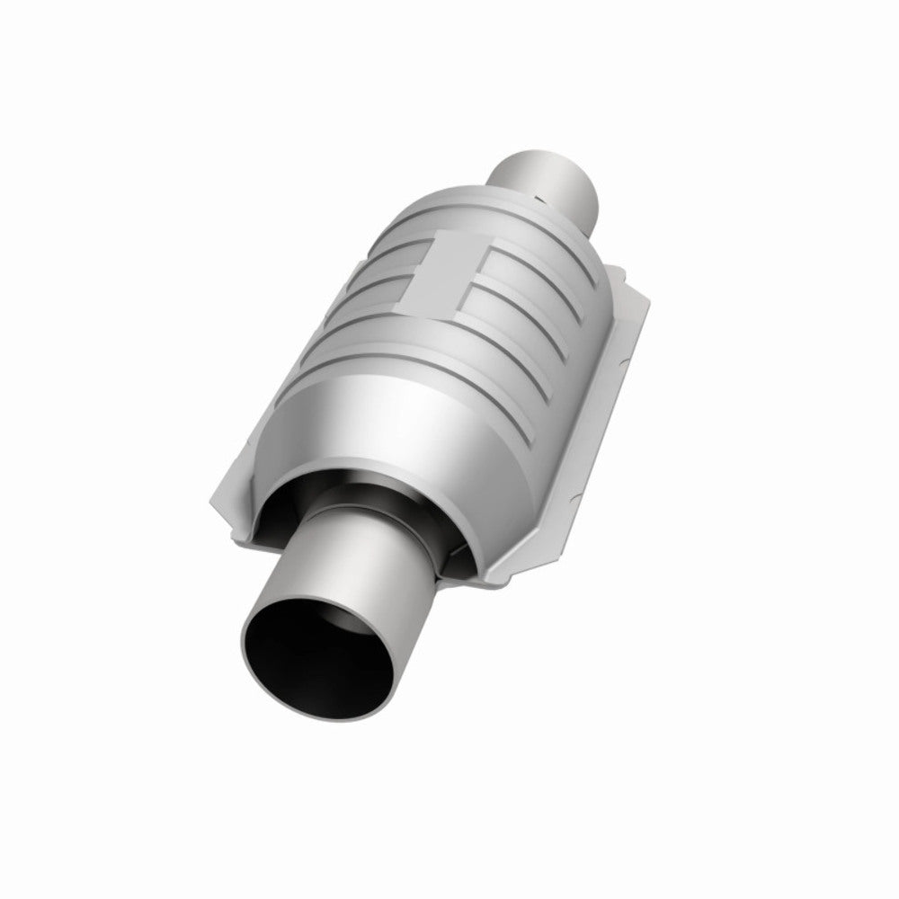 MagnaFlow universal catalytic converter 2.25 inch inlet/outlet stainless steel CARB compliant 53035