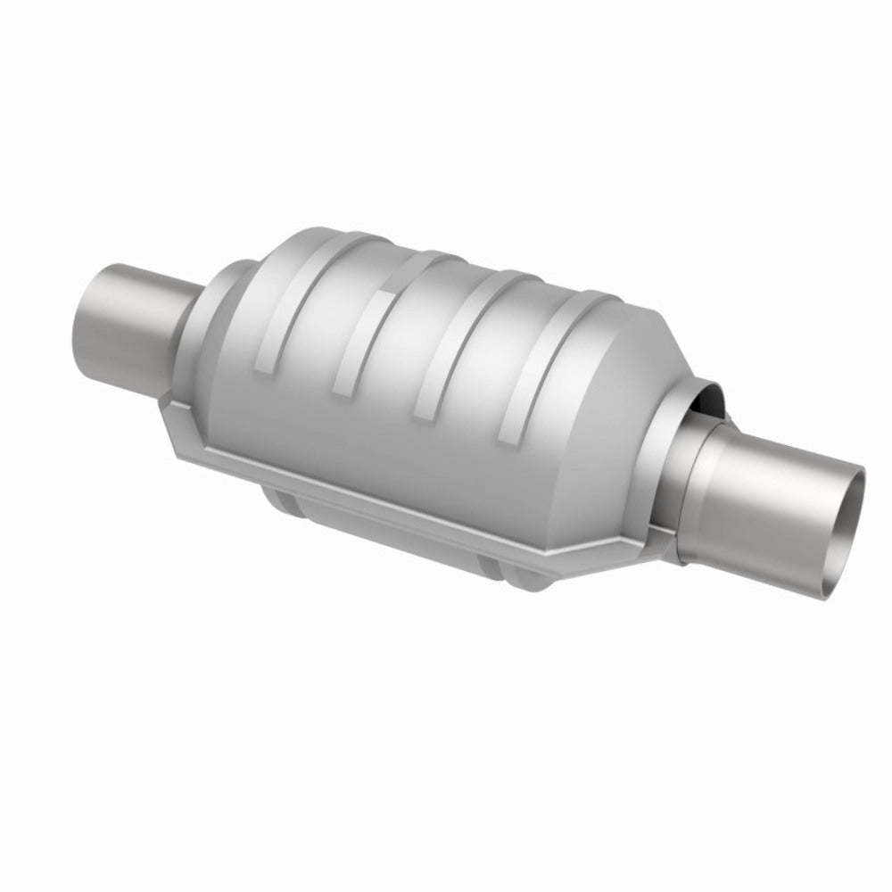 MagnaFlow universal catalytic converter 1.75 inch inlet/outlet stainless steel Federal EPA compliant OBDII 53103