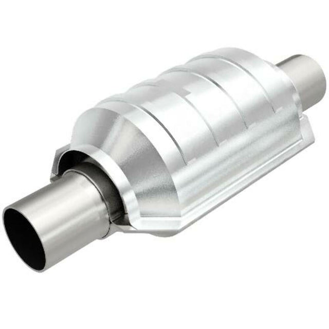 MagnaFlow universal catalytic converter 1.75 inch inlet/outlet stainless steel Federal EPA compliant OBDII 53103