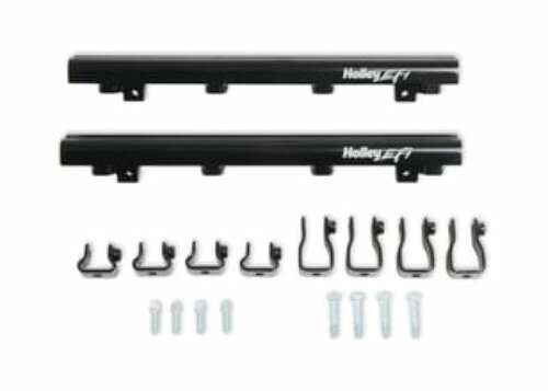 Holley EFI Replacement Fuel Rail Kit For Lo-Ram Dual Injector Manifolds 534-261
