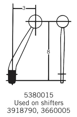 Hurst Competition/Plus Shifter Stick - 5380015