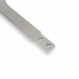 Hurst Shifter Stick-Billet 16-inch Raw Aluminium - 53802HST