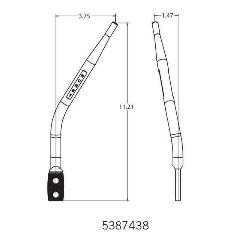 Hurst performance shifter stick-5387438