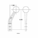 Hurst Billet/Plus Shifter Stick - 5389023