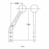 Hurst Billet/Plus Shifter Stick - 5389024