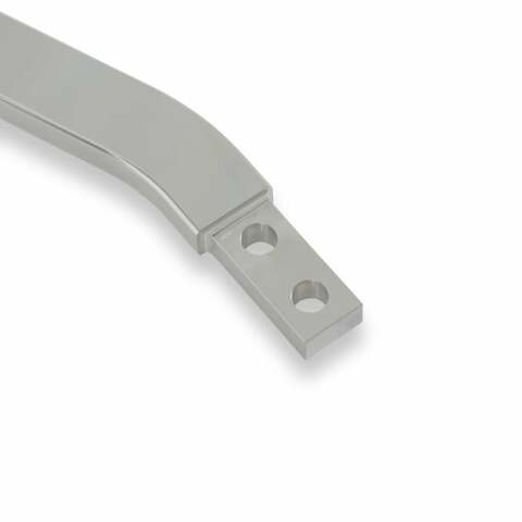 Hurst Shifter Stick-Billet 16.5-in Tall 4.5in Set-Back Raw Aluminum- 53904HST