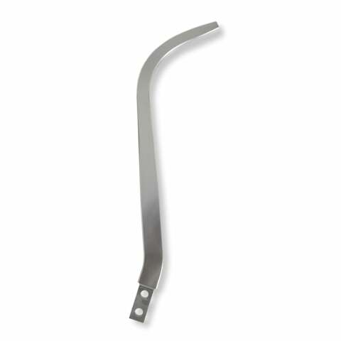 Hurst Shifter Stick-Billet 16.5-in Tall 4.5in Set-Back Raw Aluminum- 53904HST